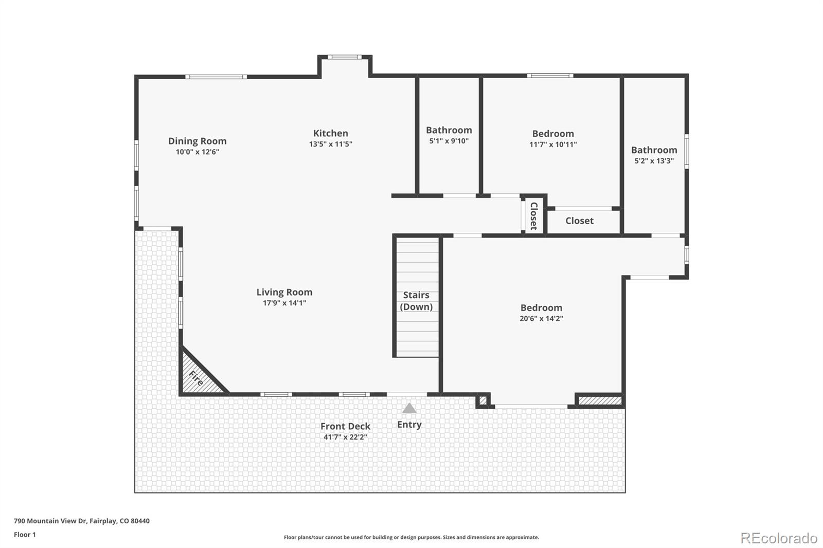 790 Mountain View Dr, Fairplay, CO 80440