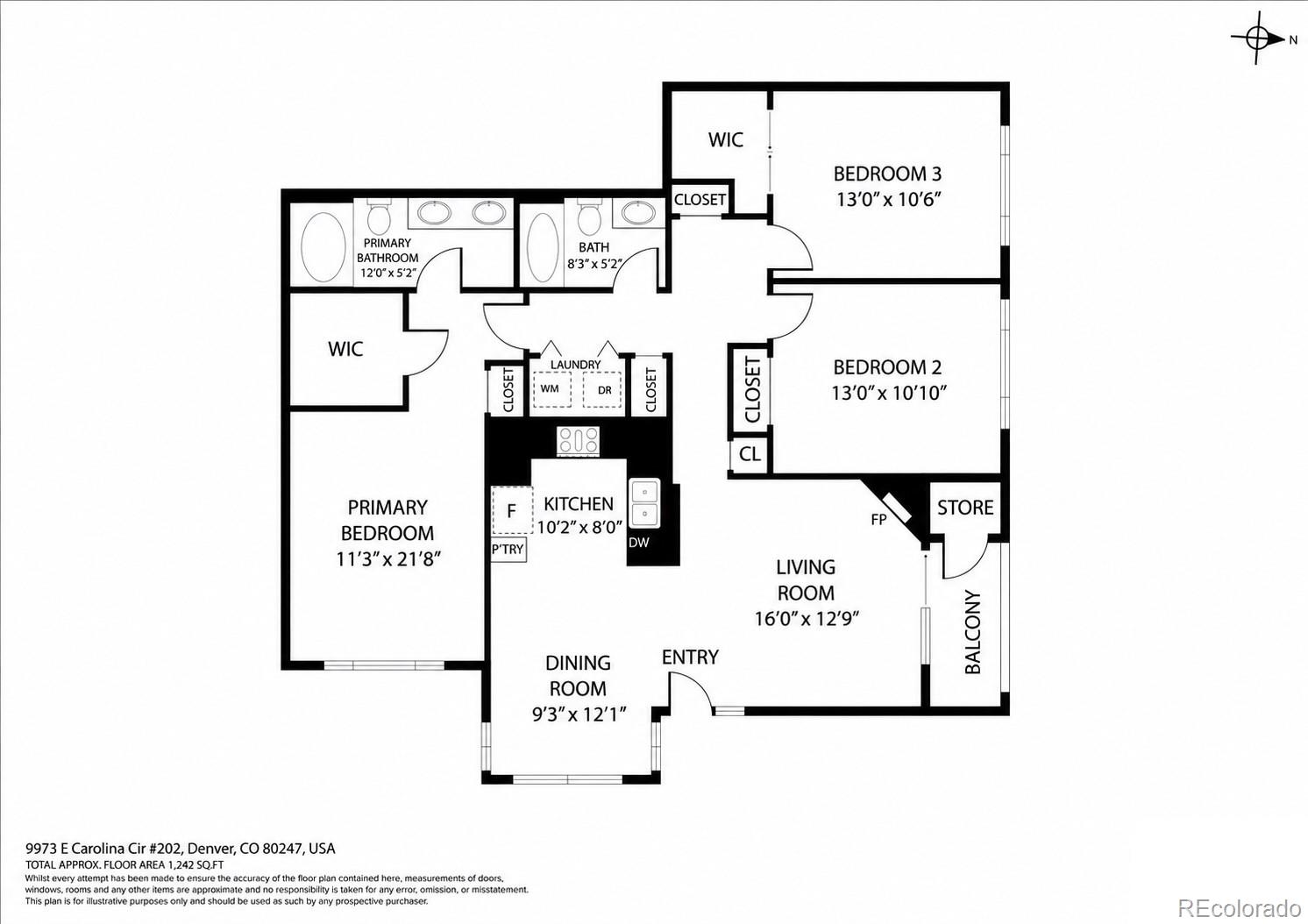 9973 E Carolina Cir #202, Aurora, CO 80247