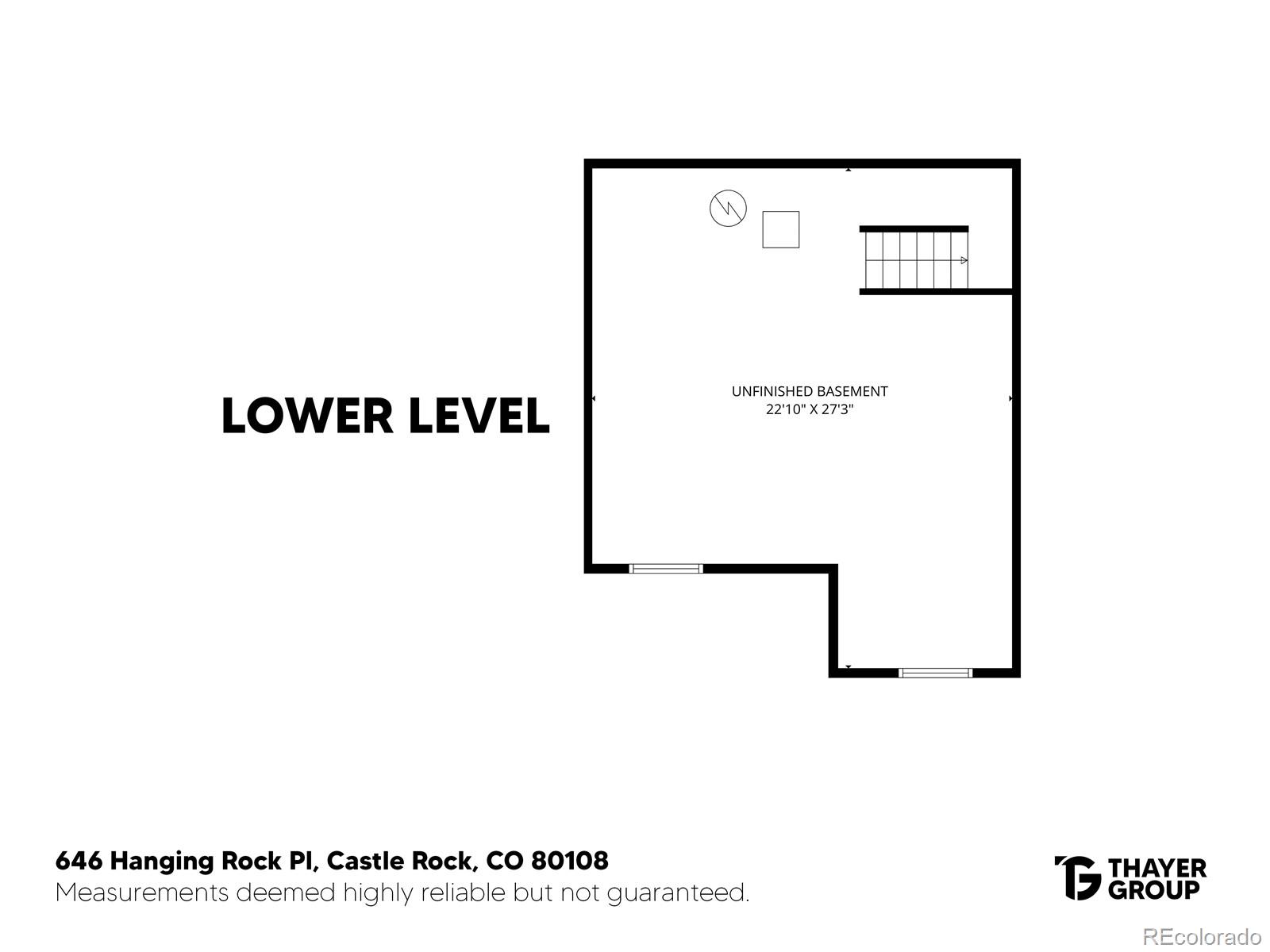 646 Hanging Rock Pl, Castle Rock, CO 80108