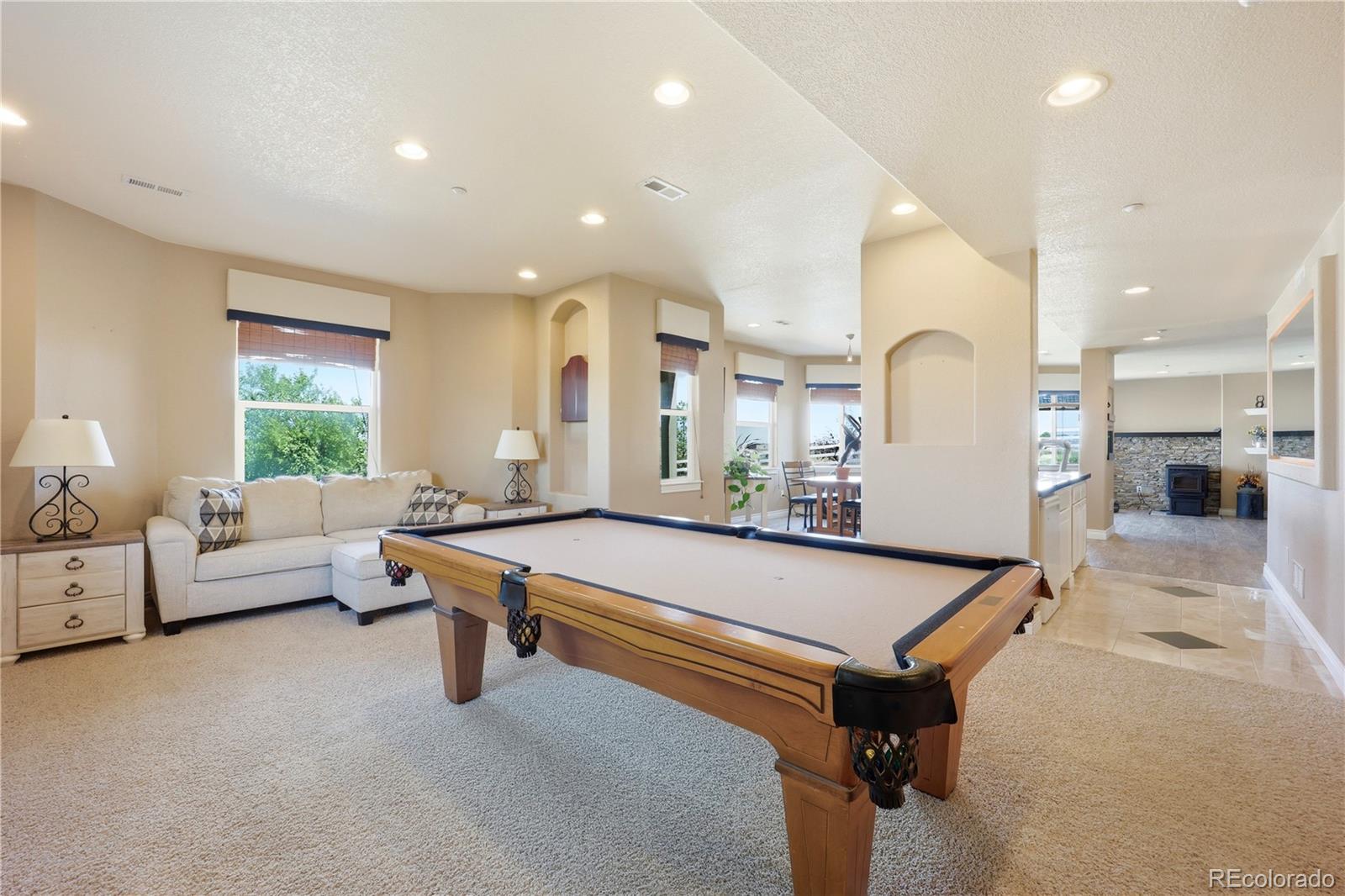 Walkout lower level at 35880 E 149th Ct