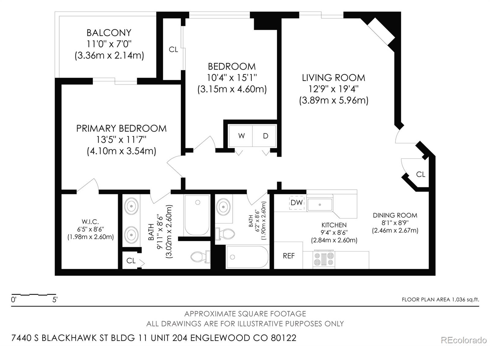 7440 S Blackhawk St #11-204, Englewood, CO 80112