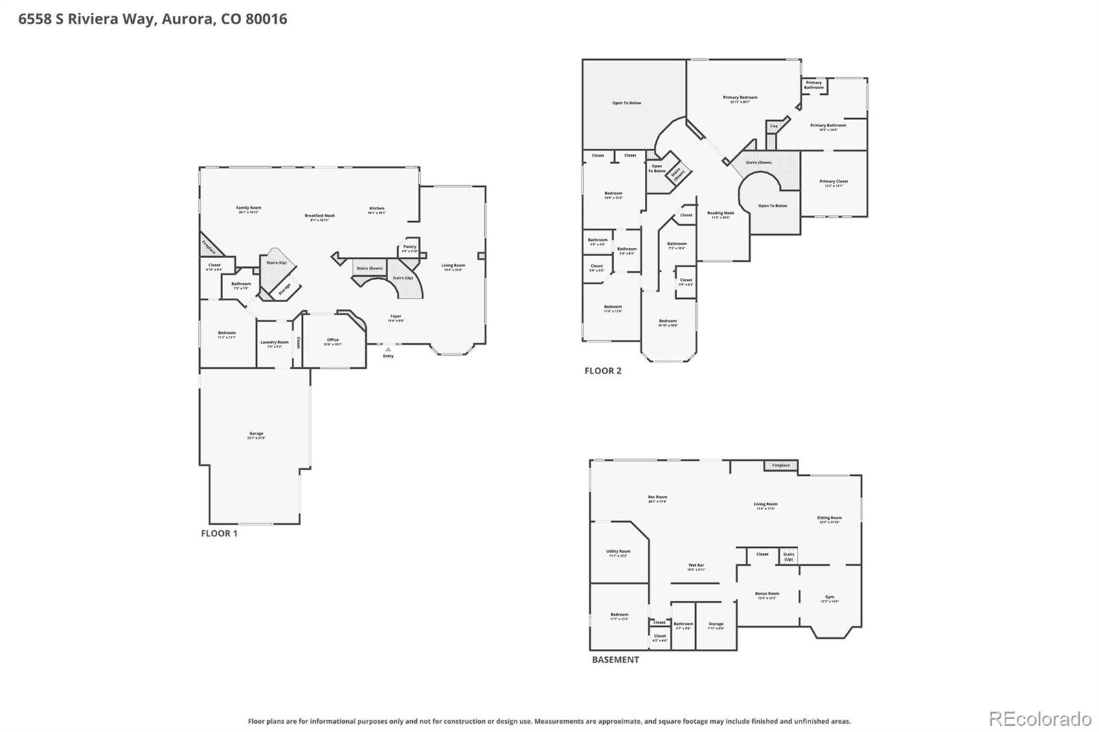 6558 S Riviera Way, Aurora, CO 80016