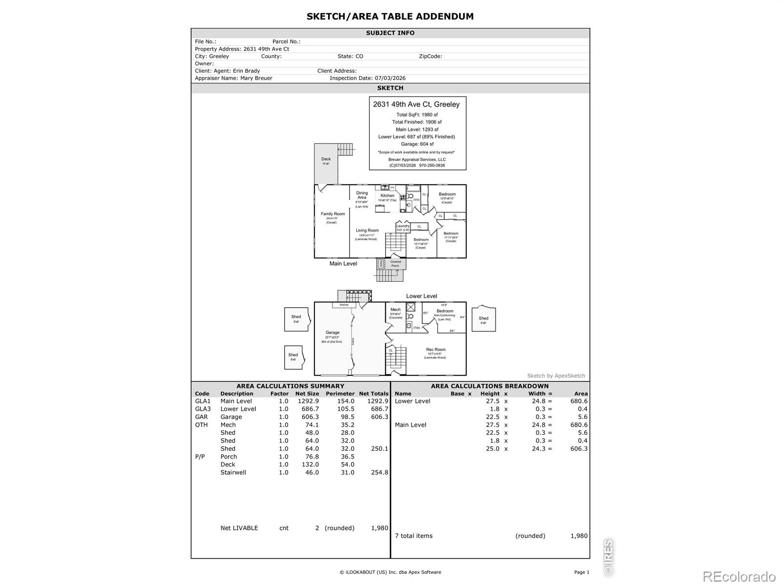 2631 49th Ave Ct, Greeley, CO 80634