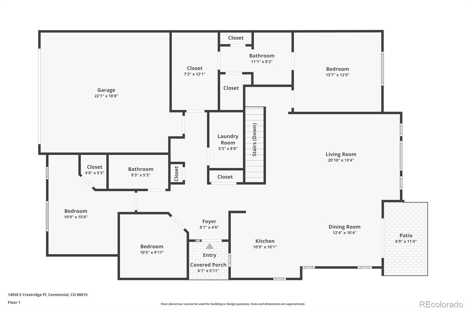 14926 E Crestridge Pl, Aurora, CO 80015