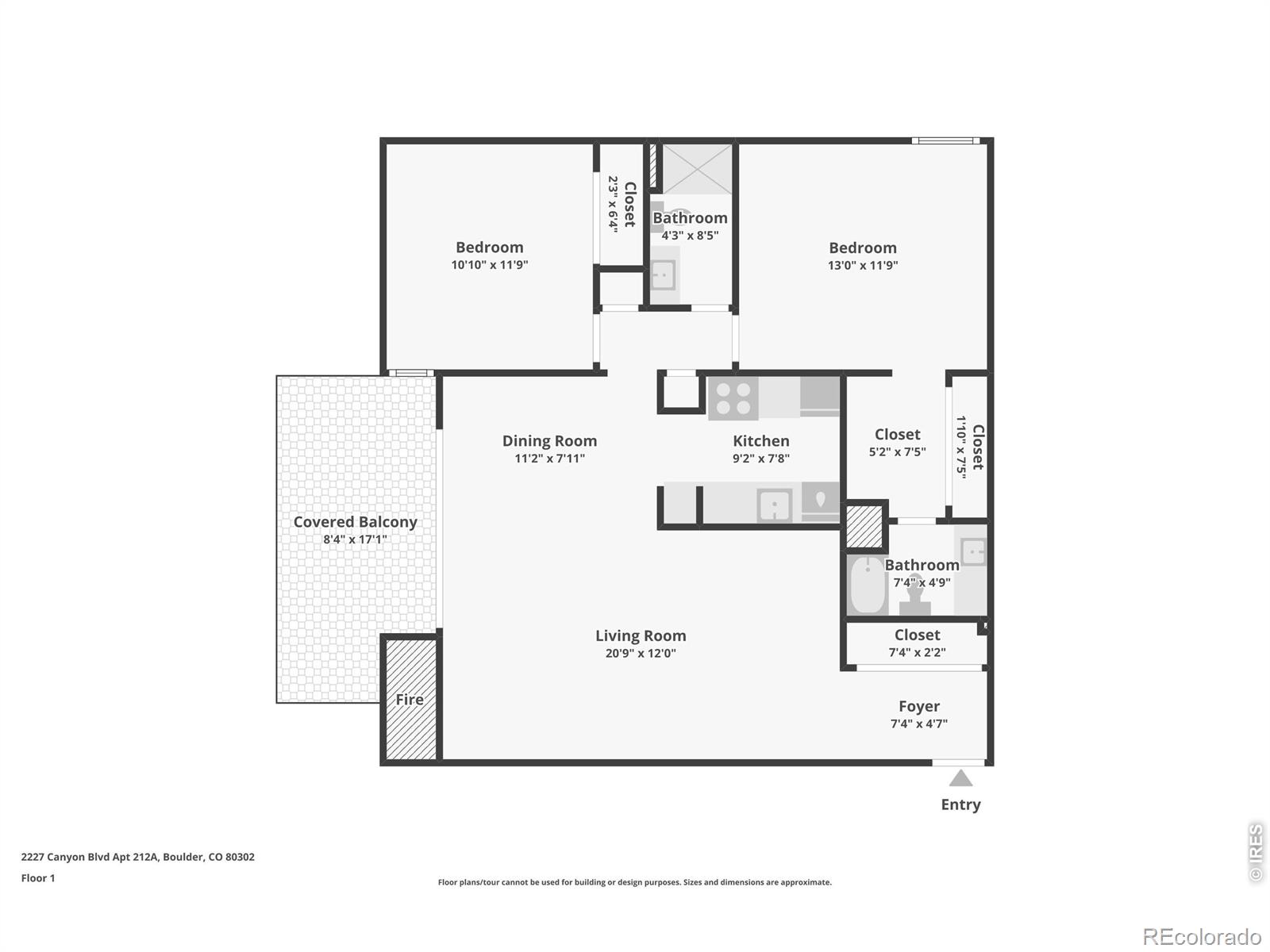 2227 Canyon Blvd #212A, Boulder, CO 80302