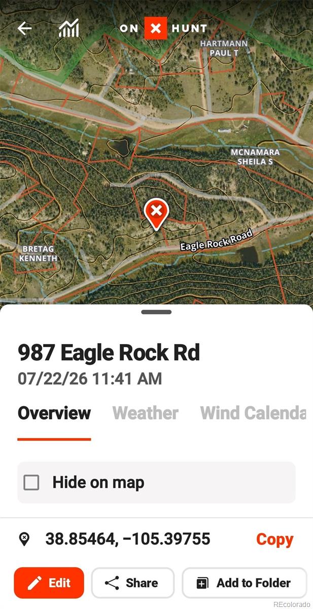 987 Eagle Rock Rd, Florissant, CO 80816