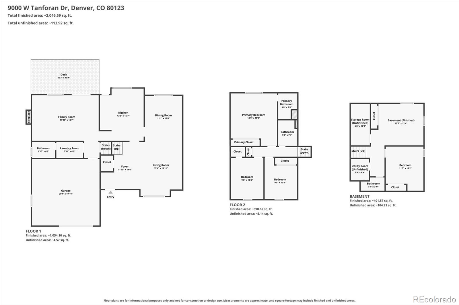 9000 W Tanforan Dr, Littleton, CO 80123