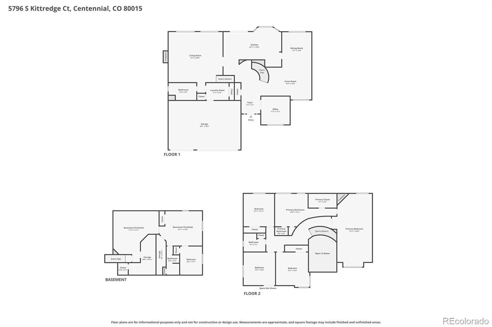5796 S Kittredge Ct, Centennial, CO 80015