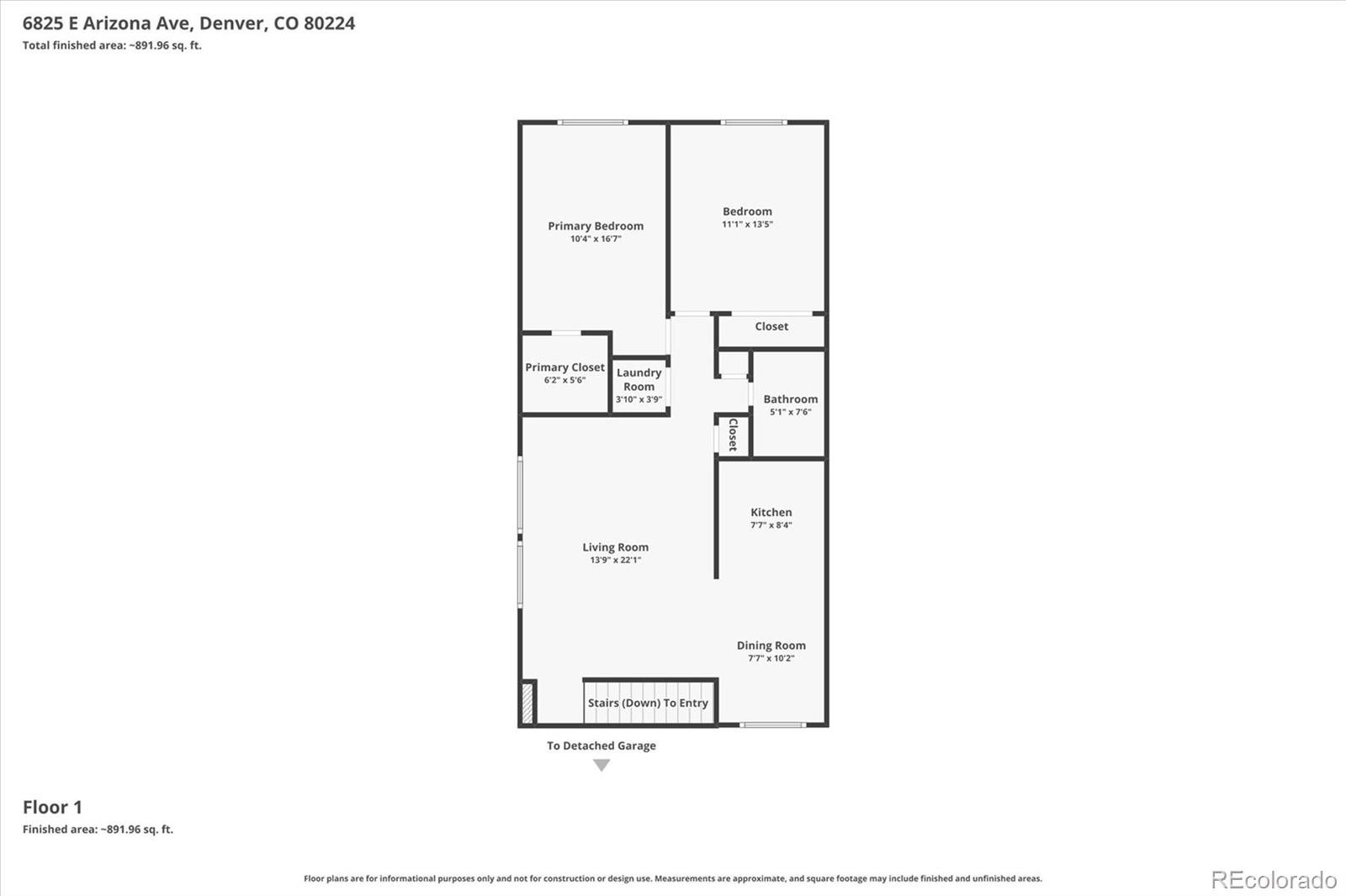 6825 E Arizona Ave #E, Denver, CO 80224