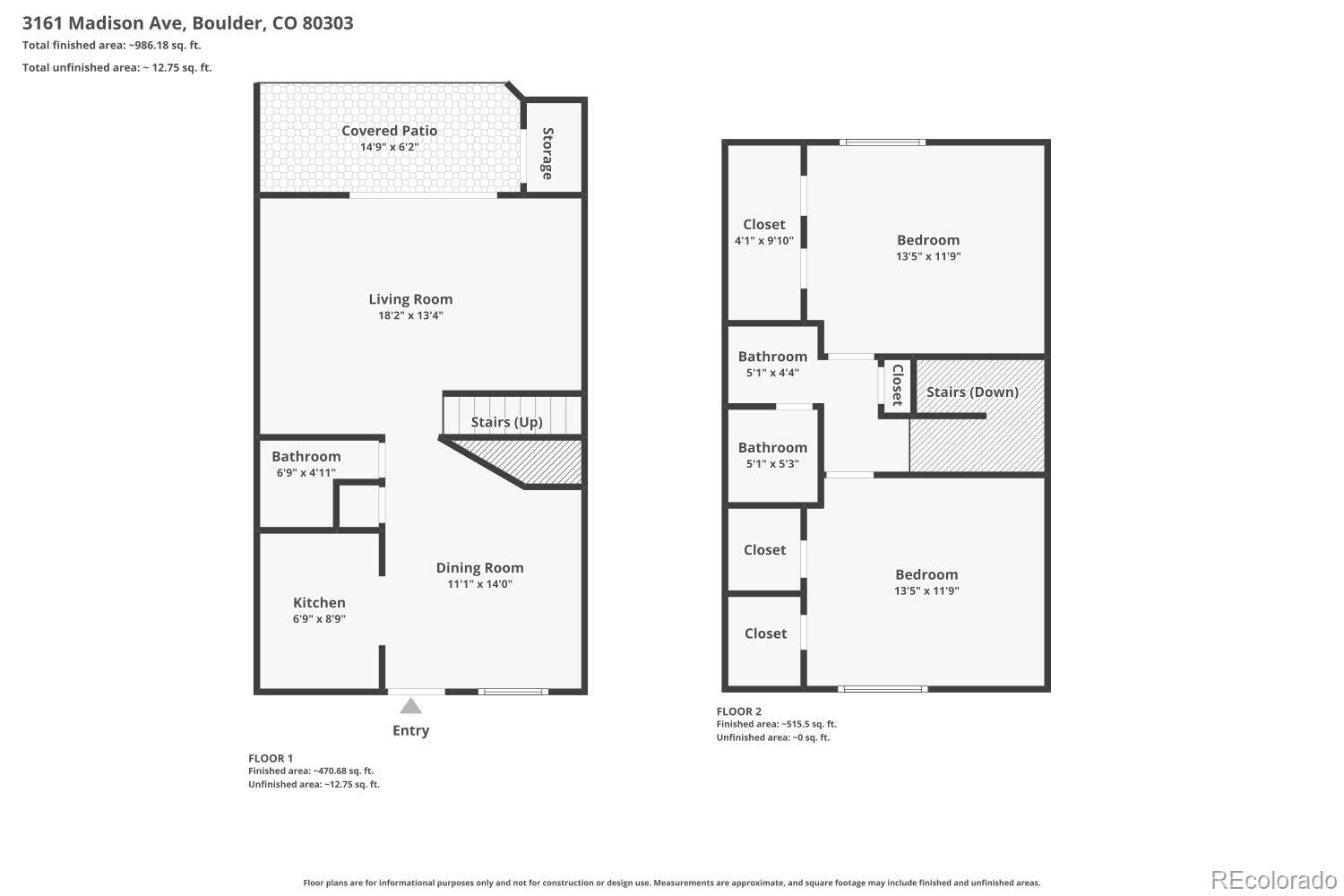 3161 Madison Ave #107, Boulder, CO 80303