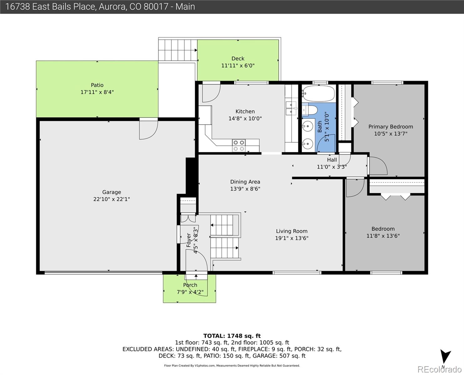 16738 E Bails Pl, Aurora, CO 80017