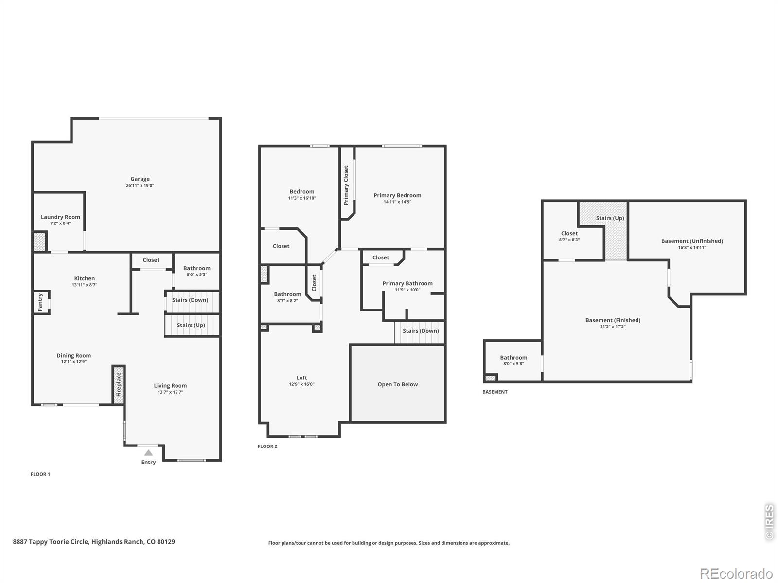 8887 Tappy Toorie Cir, Highlands Ranch, CO 80129