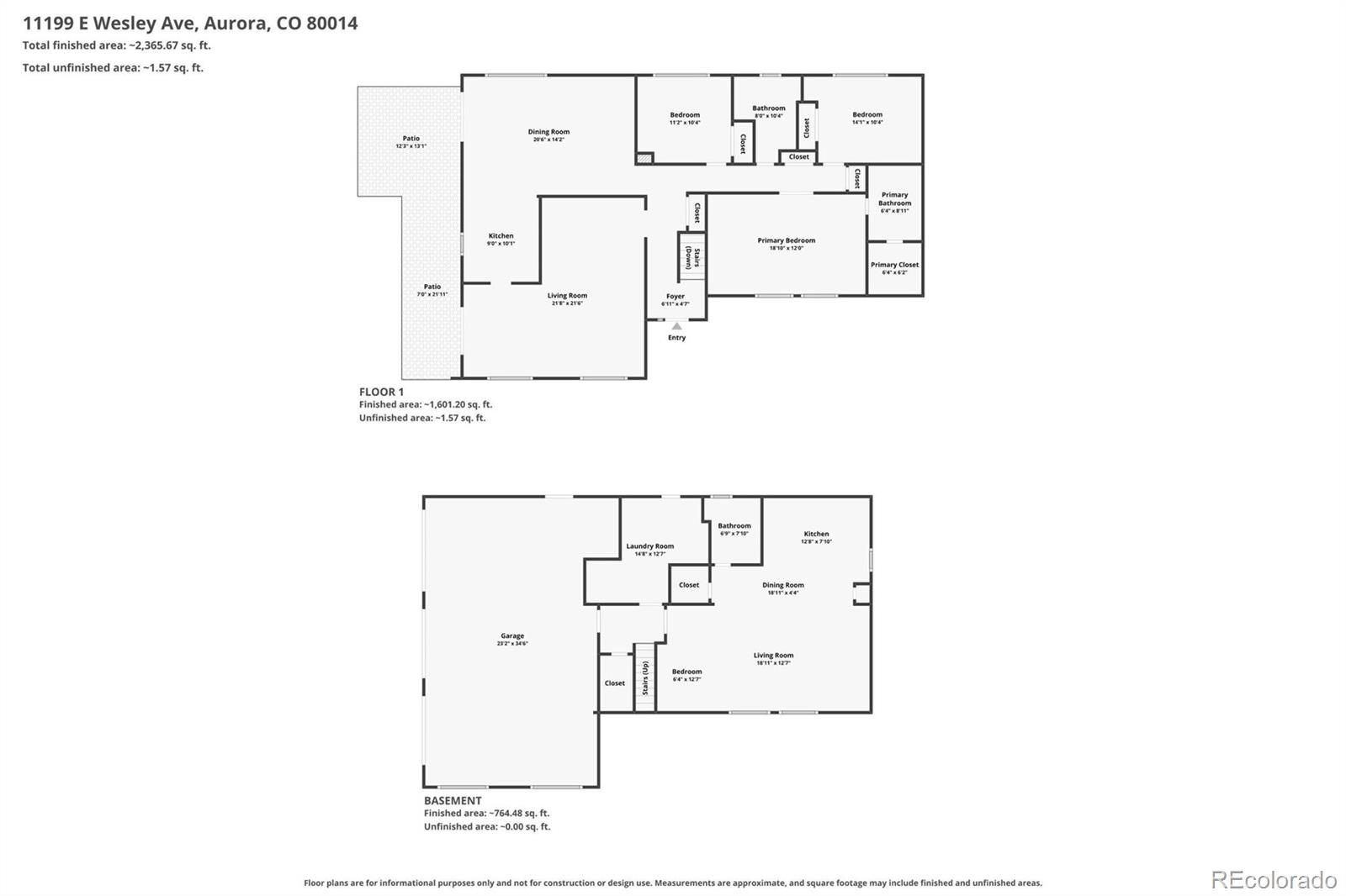 11199 E Wesley Ave, Aurora, CO 80014