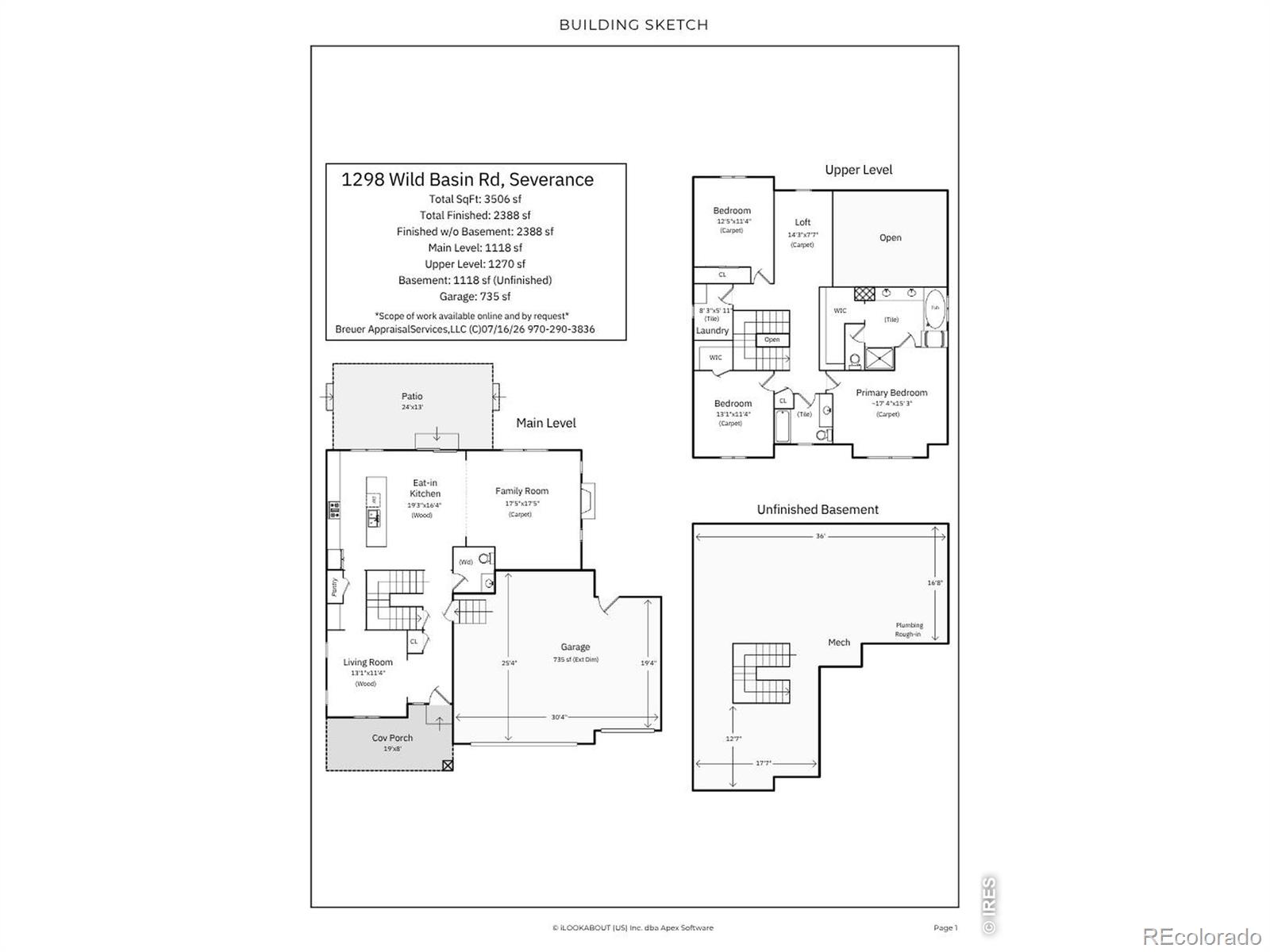 1298 Wild Basin Rd, Severance, CO 80550