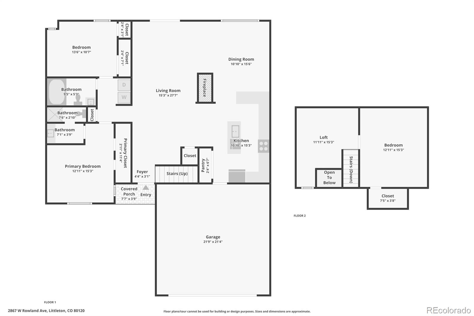 2867 W Rowland Ave, Littleton, CO 80120