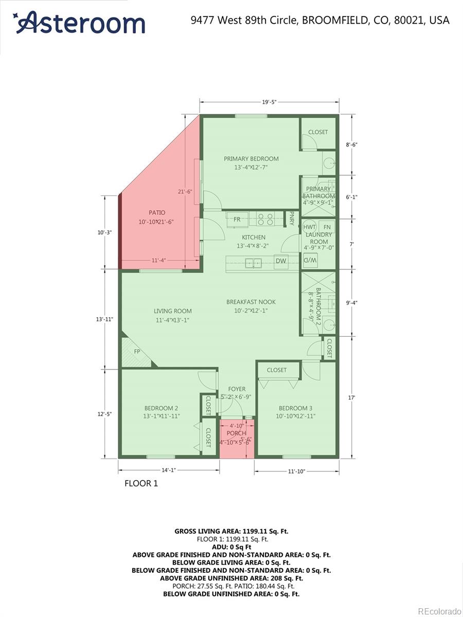 9477 W 89th Cir, Broomfield, CO 80021