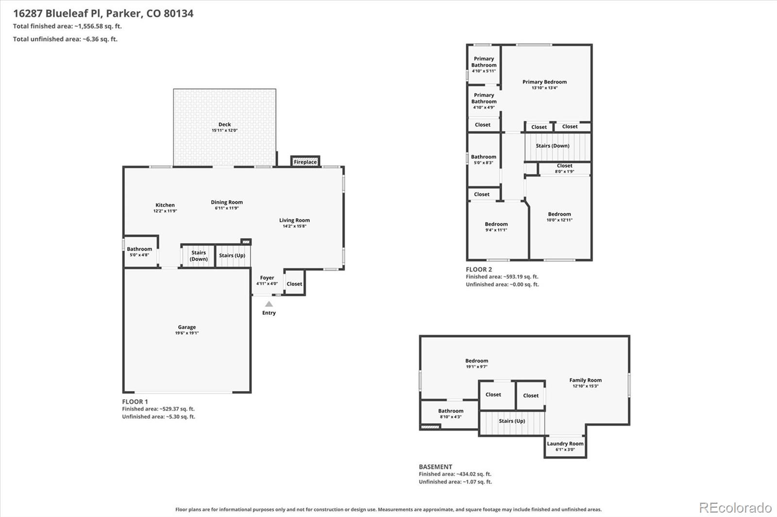16287 Blueleaf Pl, Parker, CO 80134