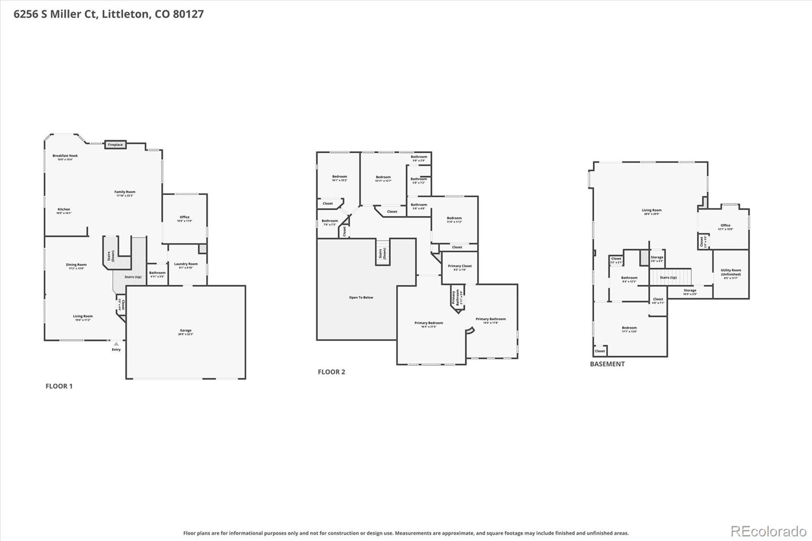 6256 S Miller Ct, Littleton, CO 80127