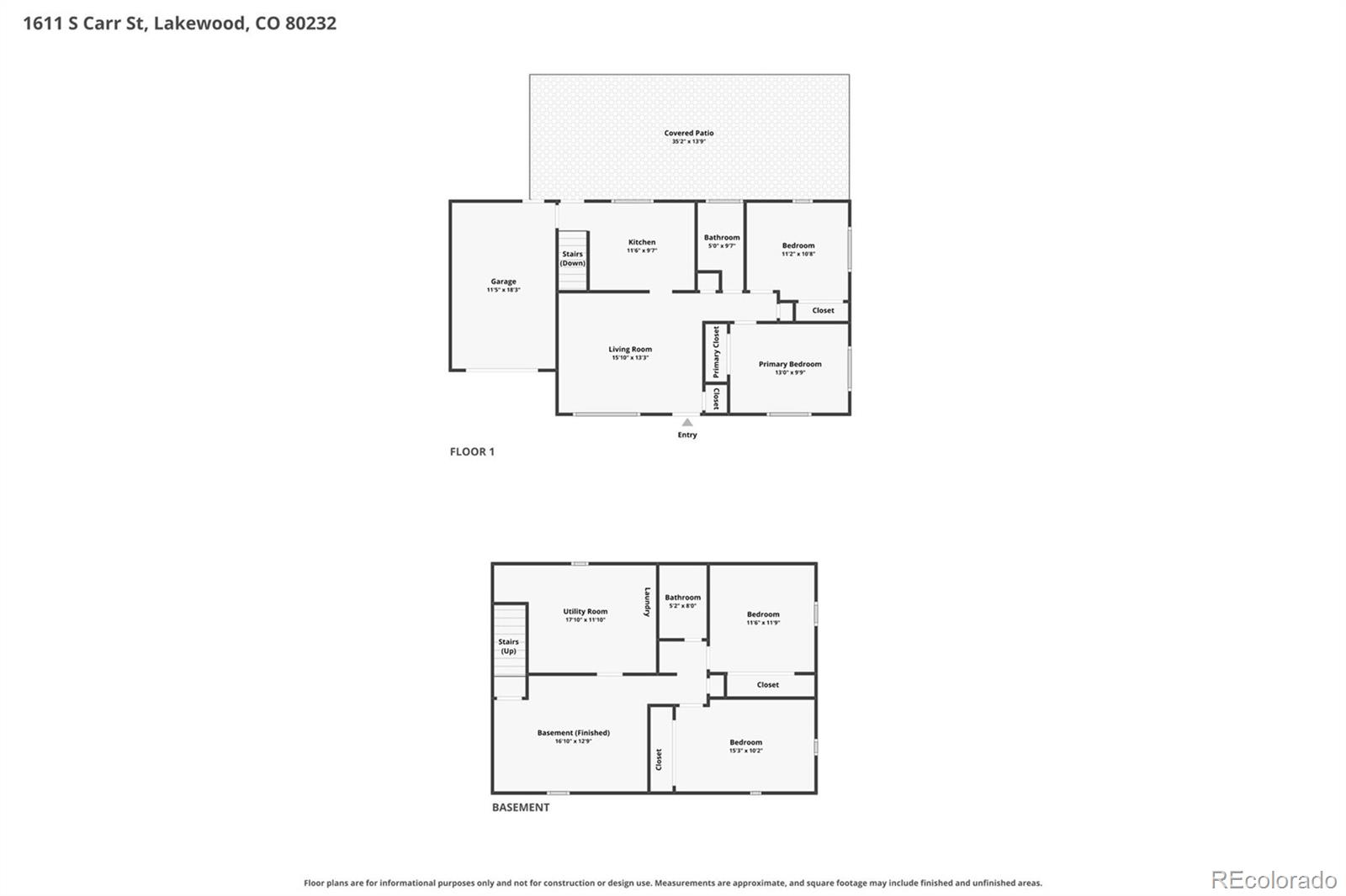 1611 S Carr St, Lakewood, CO 80232