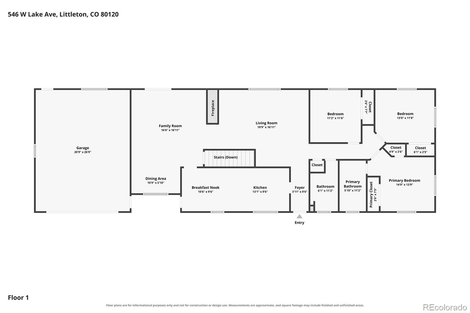 546 W Lake Ave, Littleton, CO 80120
