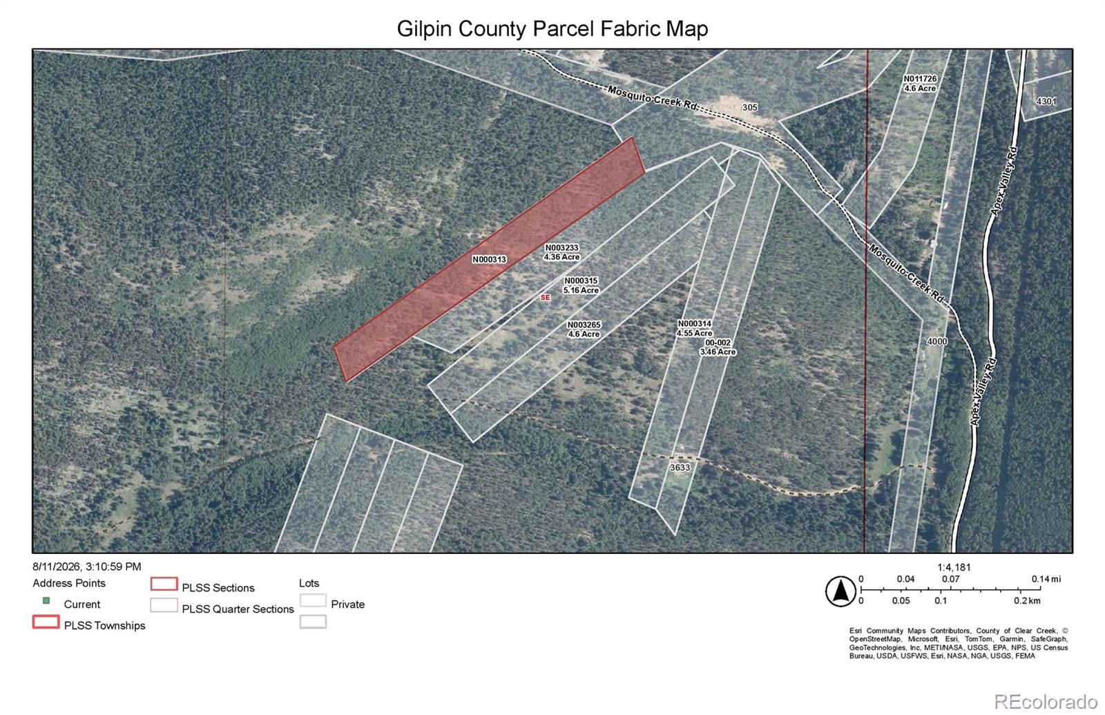 00 Broomfield Gulch Rd Lot 6050, Black Hawk, CO 80422
