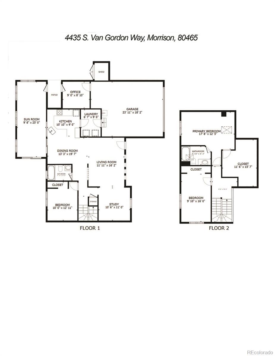 4435 S Van Gordon Way, Morrison, CO 80465