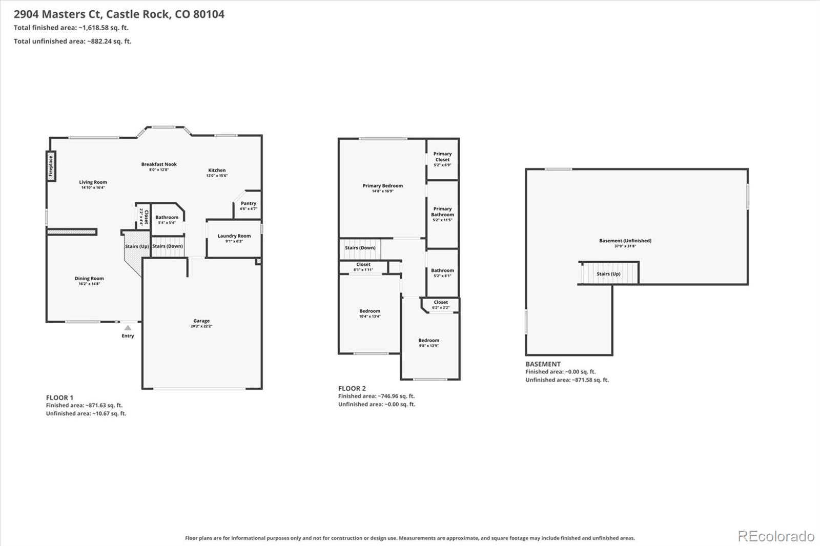 2904 Masters Ct, Castle Rock, CO 80104
