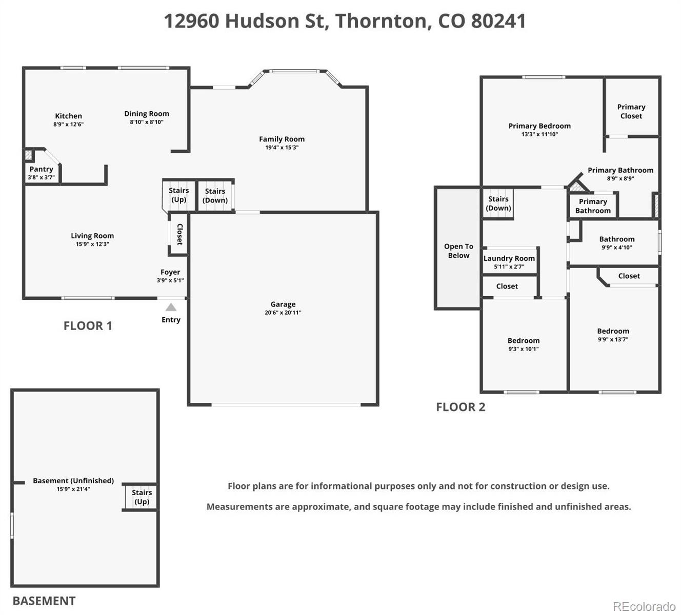12960 Hudson St, Thornton, CO 80241