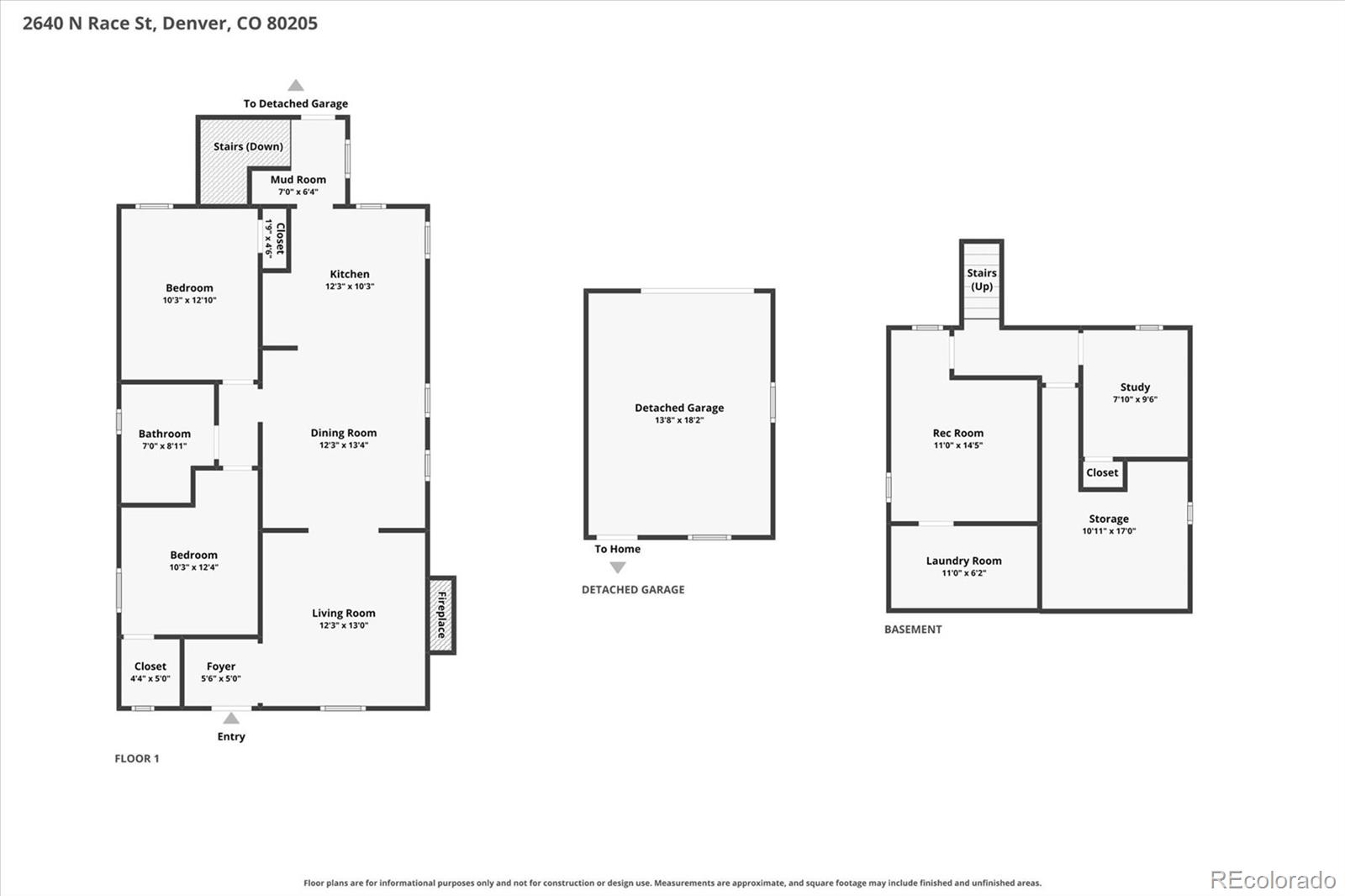 2640 N Race St, Denver, CO 80205