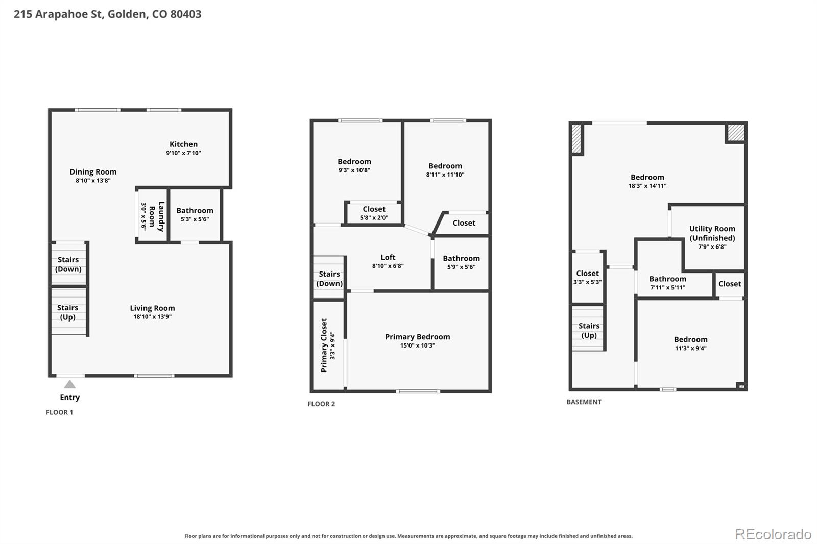 215 Arapahoe St, Golden, CO 80403
