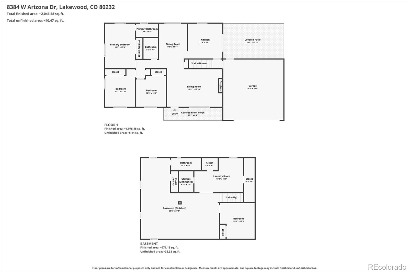 8384 W Arizona Dr, Lakewood, CO 80232