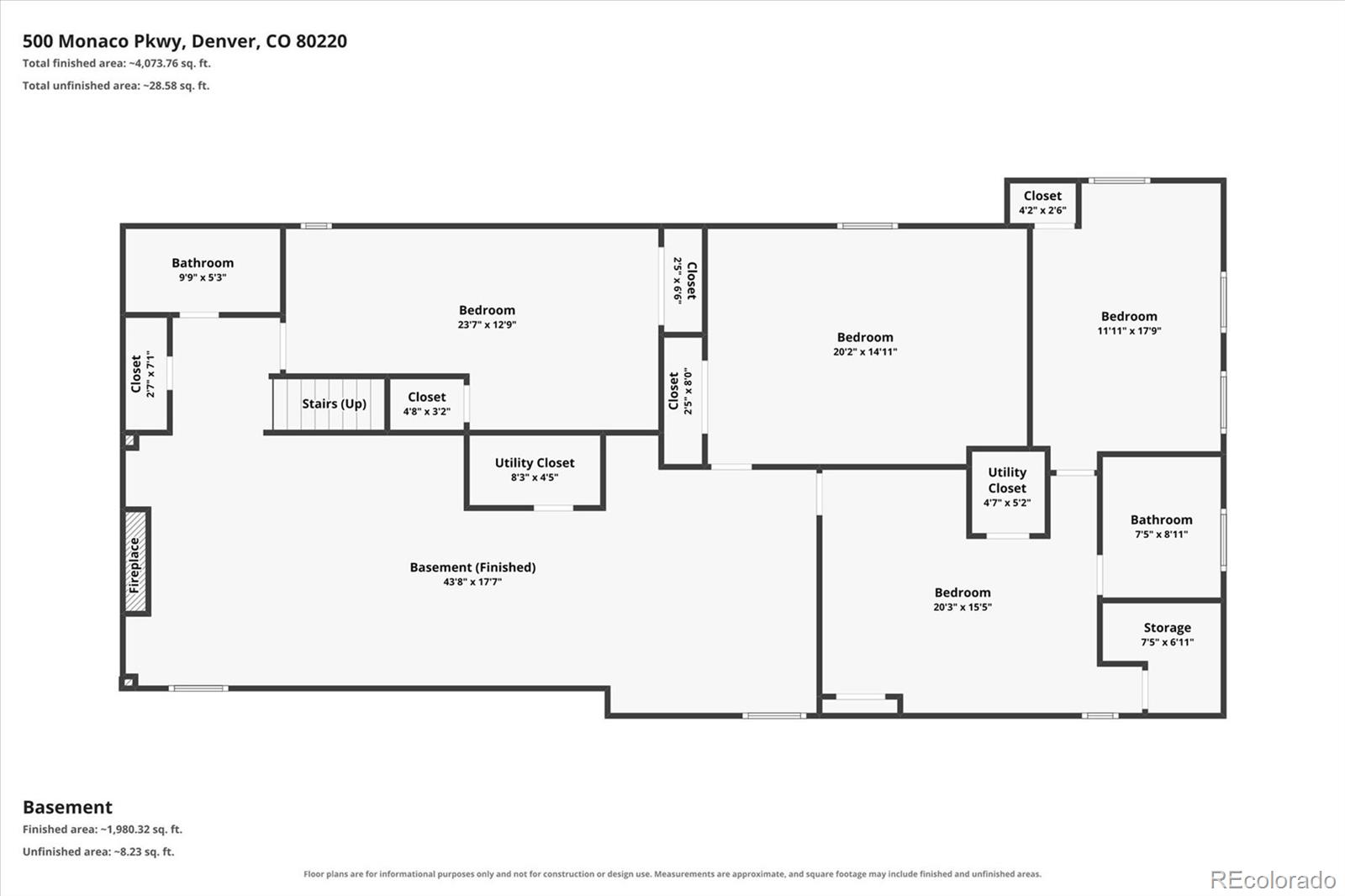 500 N Monaco Street Pw, Denver, CO 80220
