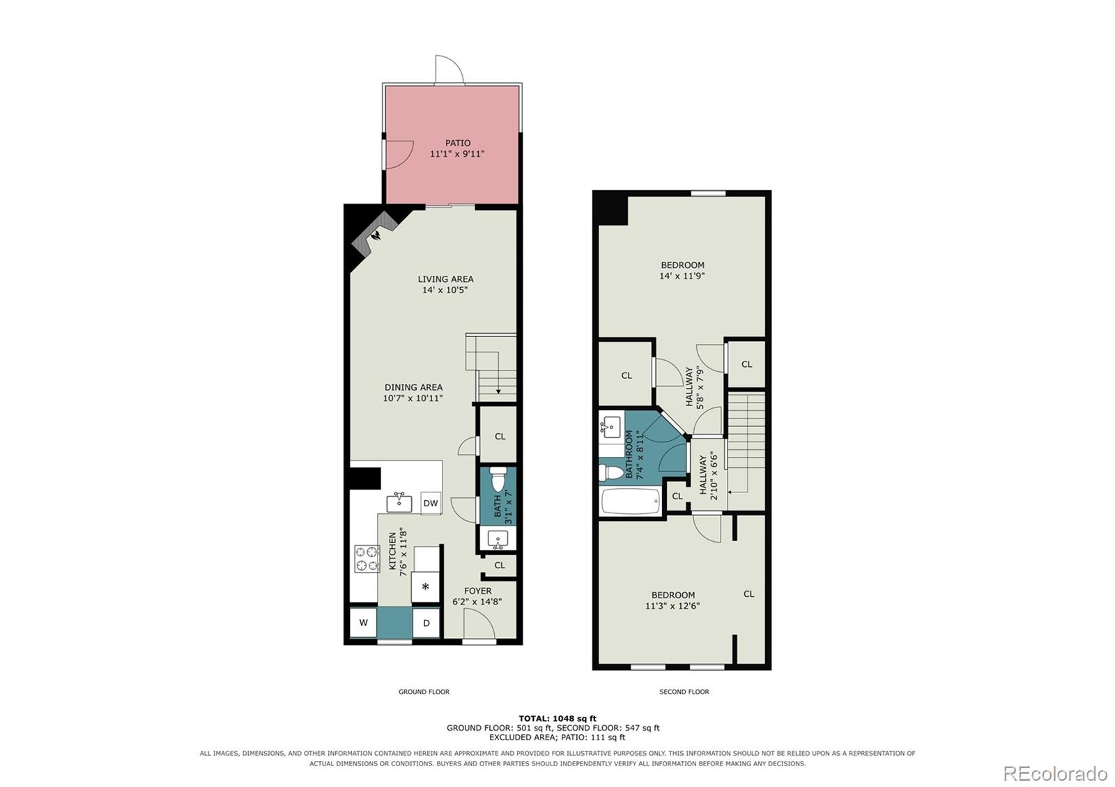1662 S Idalia Cir #N, Aurora, CO 80017