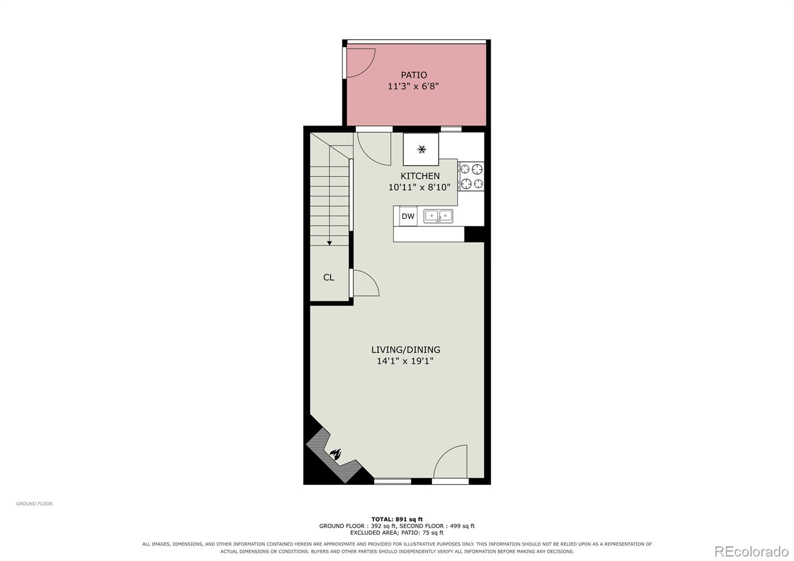 14324 E Hawaii Cir #E, Aurora, CO 80012
