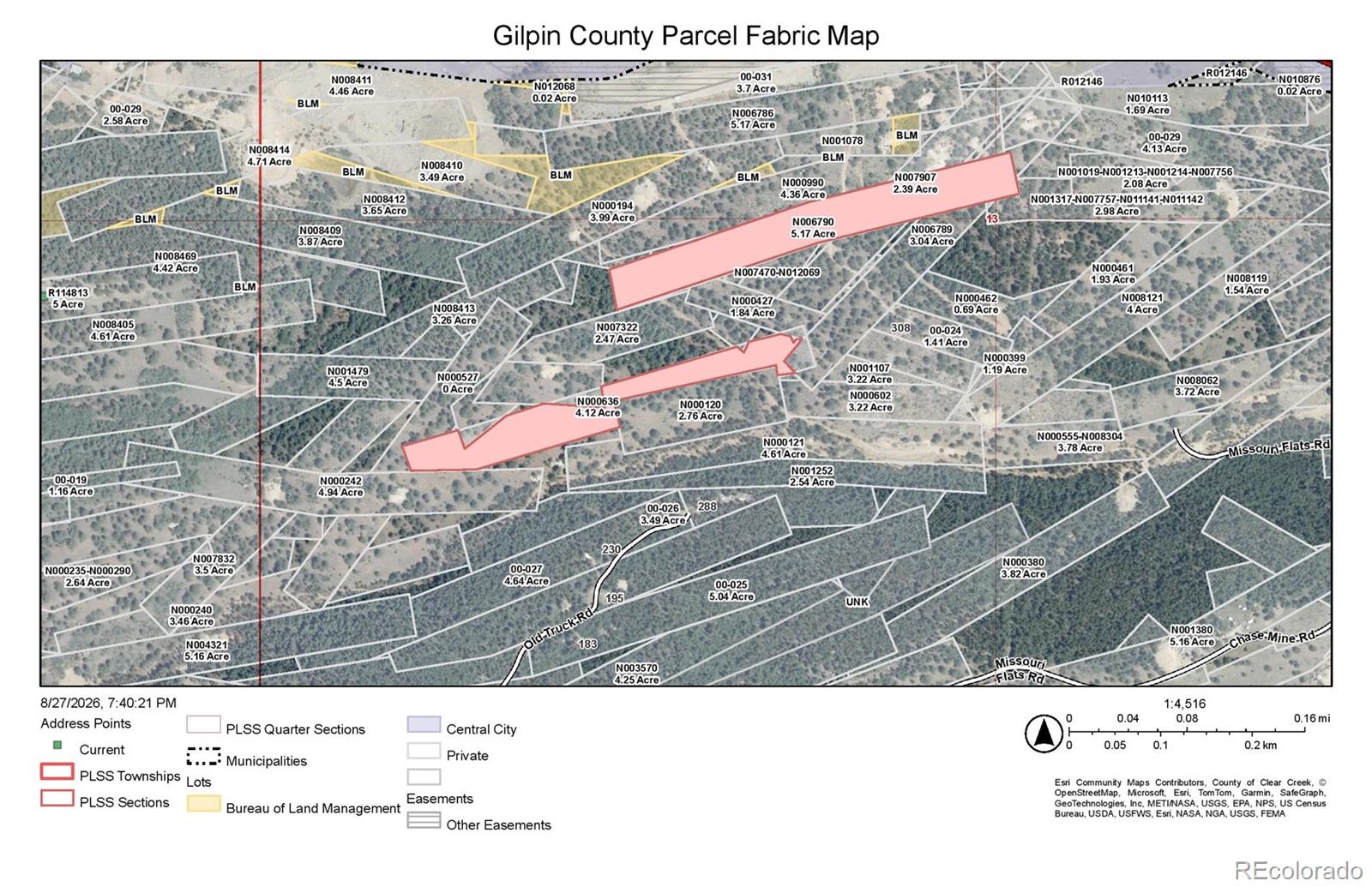 01 Golconda Mine Rd Lot 1020, 6146, Central City, CO 80427