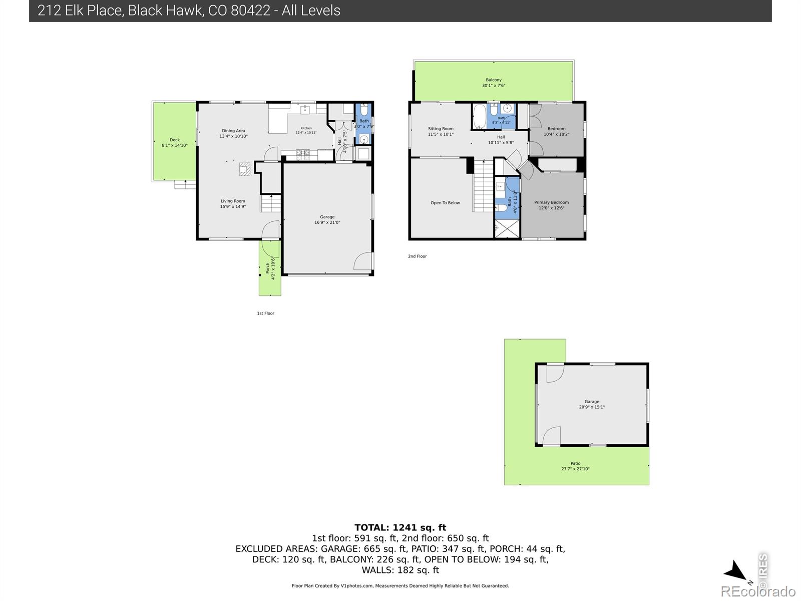 212 Elk Pl, Black Hawk, CO 80422