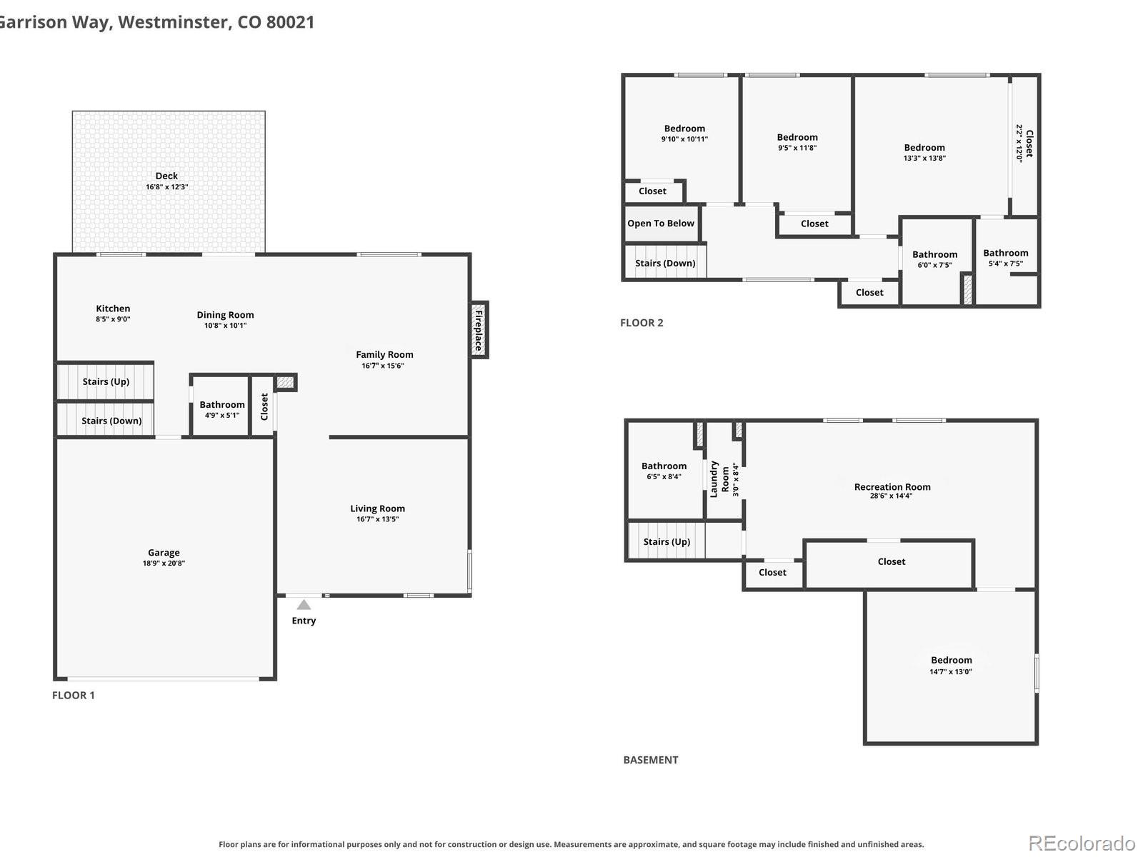 9808 Garrison Way, Westminster, CO 80021