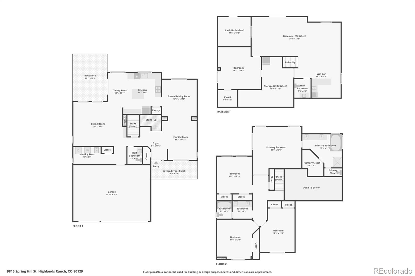 9815 Spring Hill St, Highlands Ranch, CO 80129