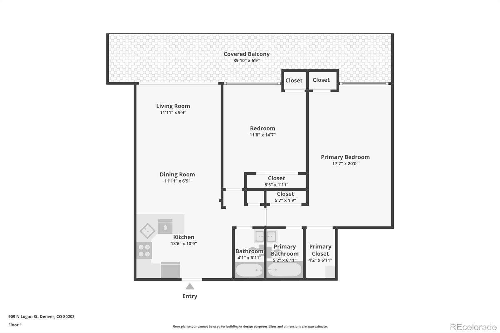 909 N Logan St #5B, Denver, CO 80203