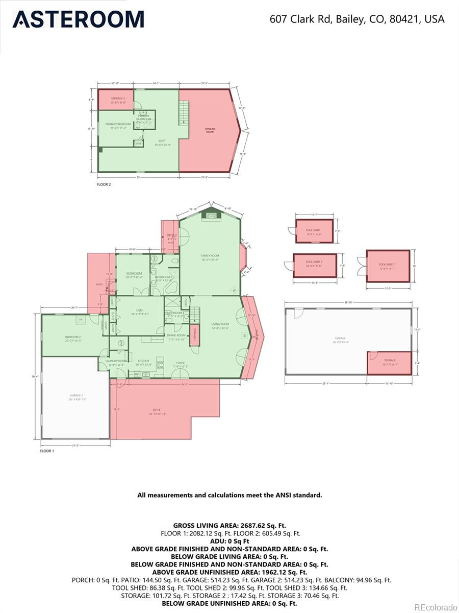 607 Clark Rd, Bailey, CO 80421