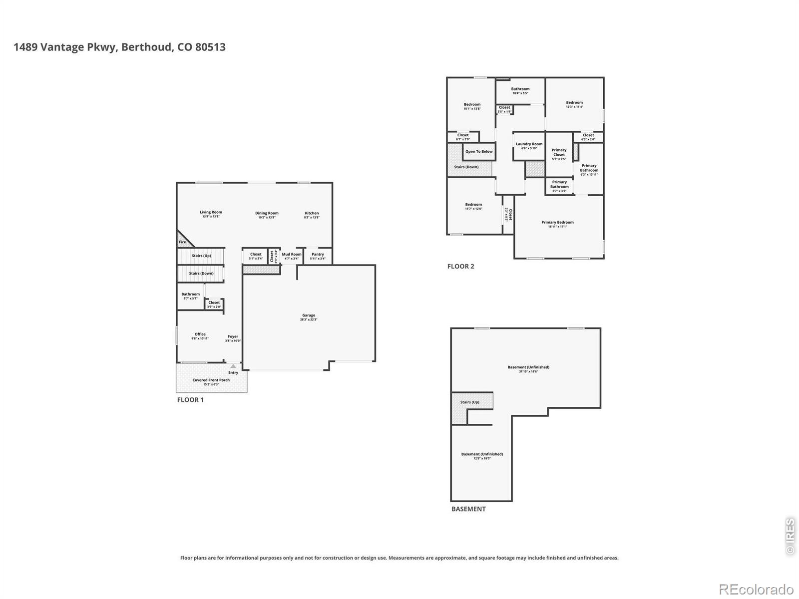 1489 Vantage Pw, Berthoud, CO 80513