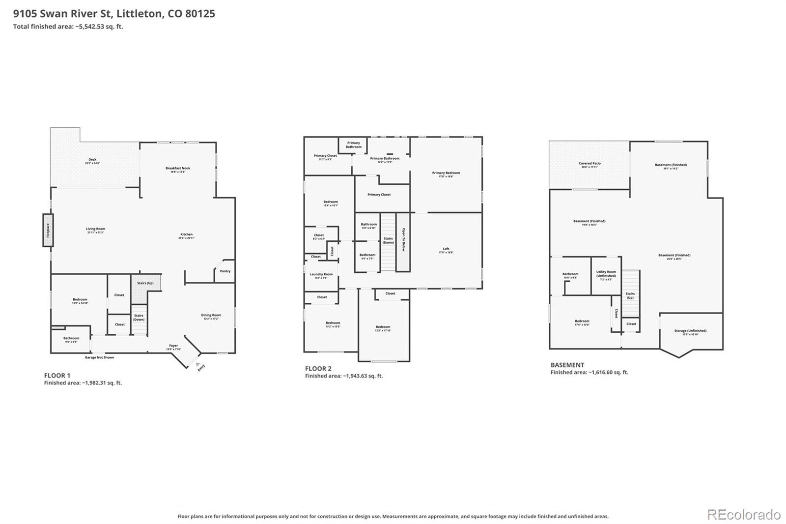 9105 Swan River St, Littleton, CO 80125
