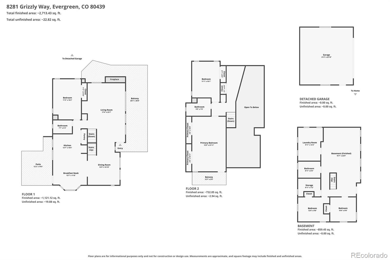 8281 Grizzly Way, Evergreen, CO 80439