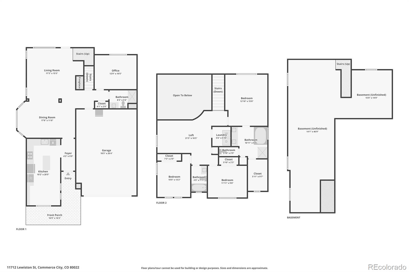 11712 Lewiston St, Commerce City, CO 80022