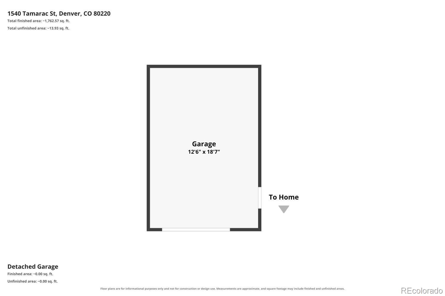 1540 Tamarac St, Denver, CO 80220
