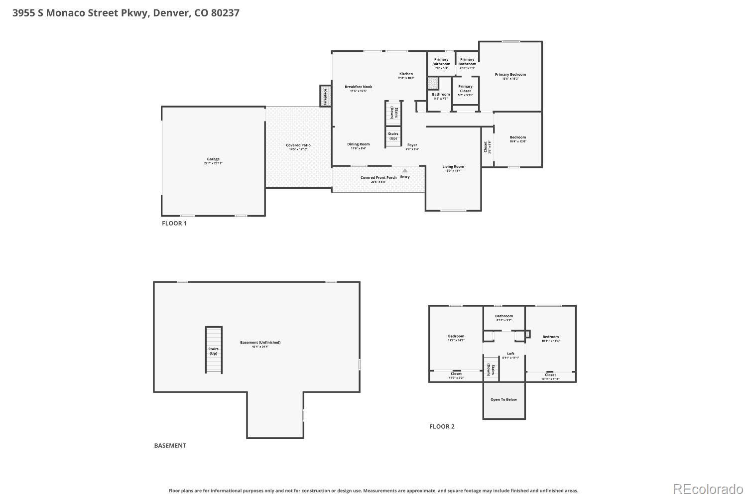 3955 S Monaco Pw, Denver, CO 80237