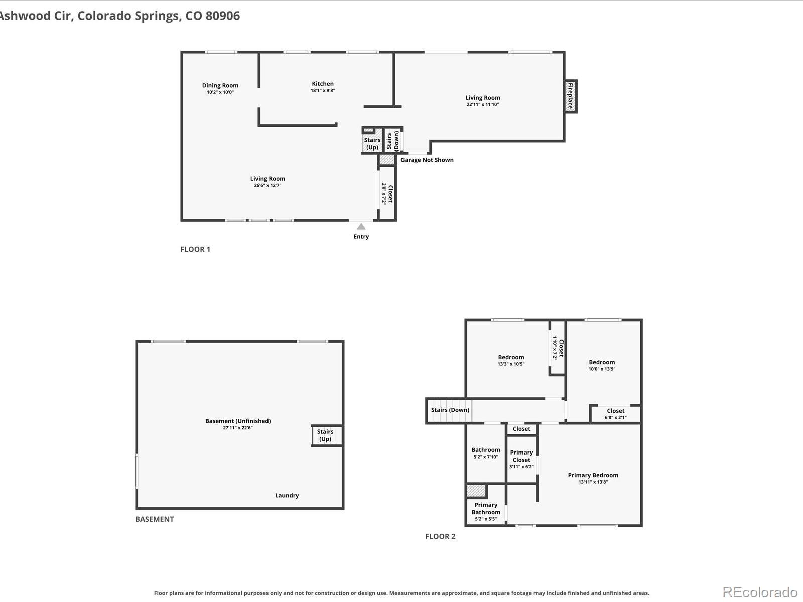 3380 Ashwood Cir, Colorado Springs, CO 80906