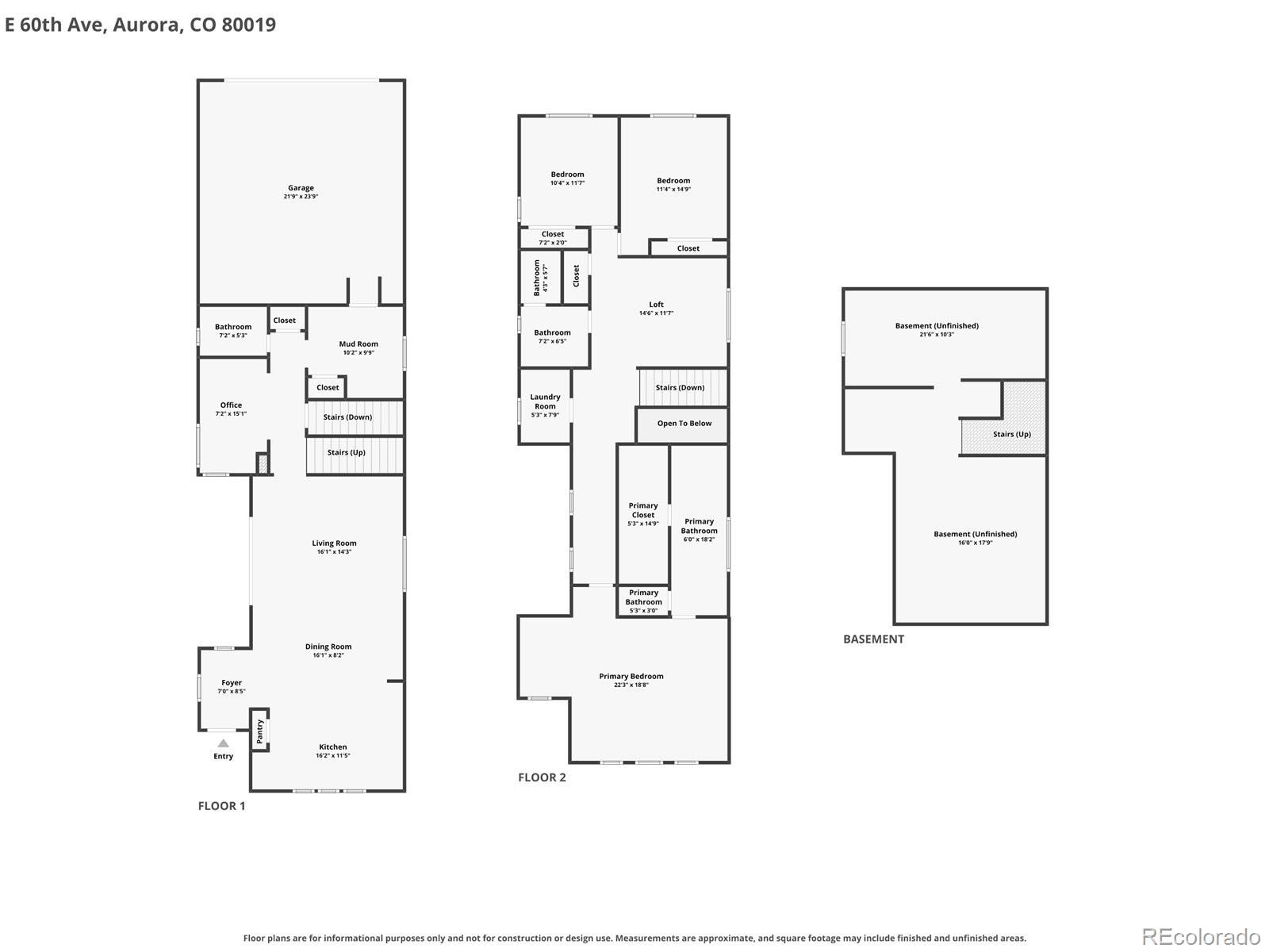21472 E 60th Ave, Aurora, CO 80019