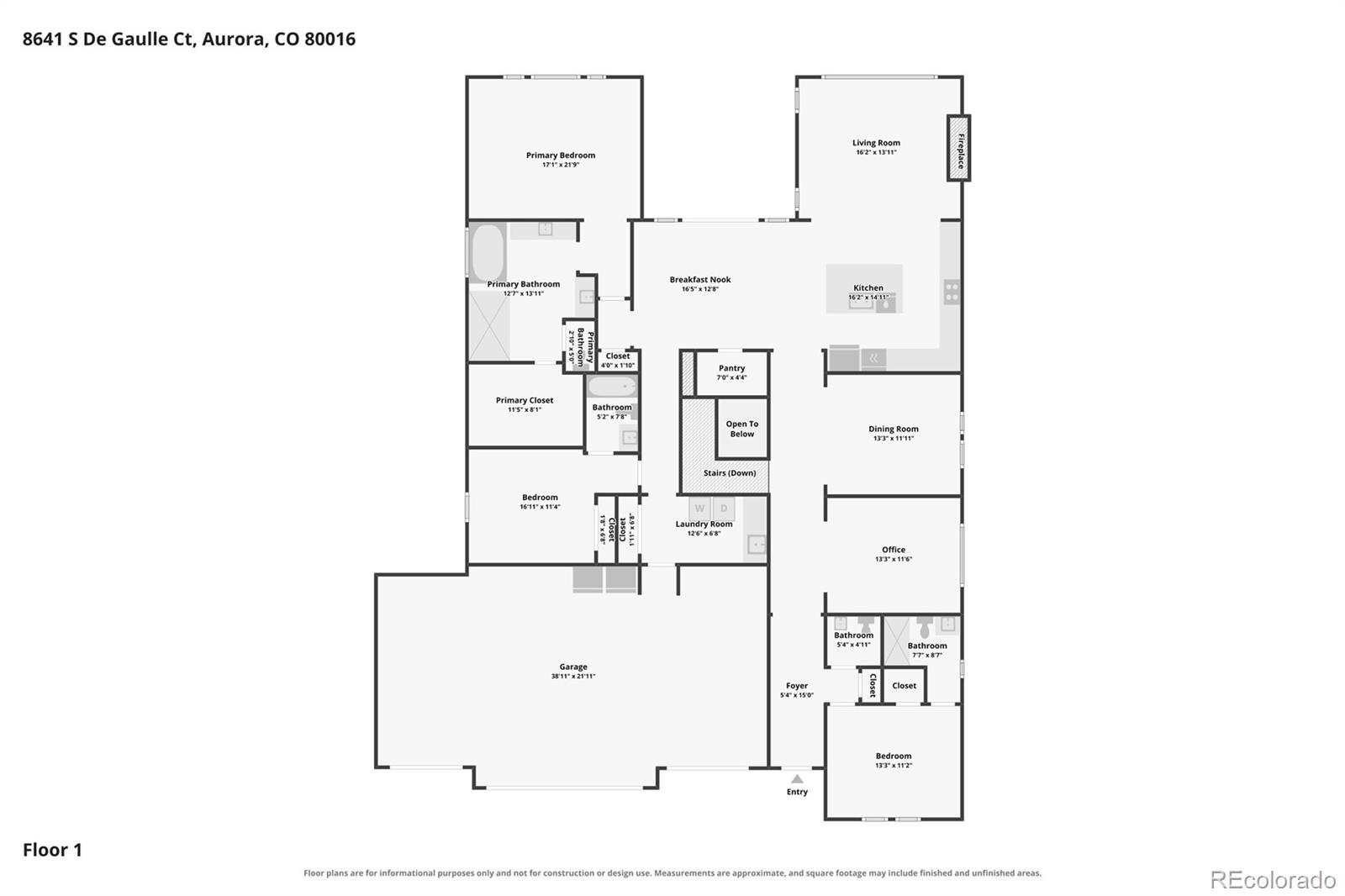 8641 S De Gaulle Ct, Aurora, CO 80016