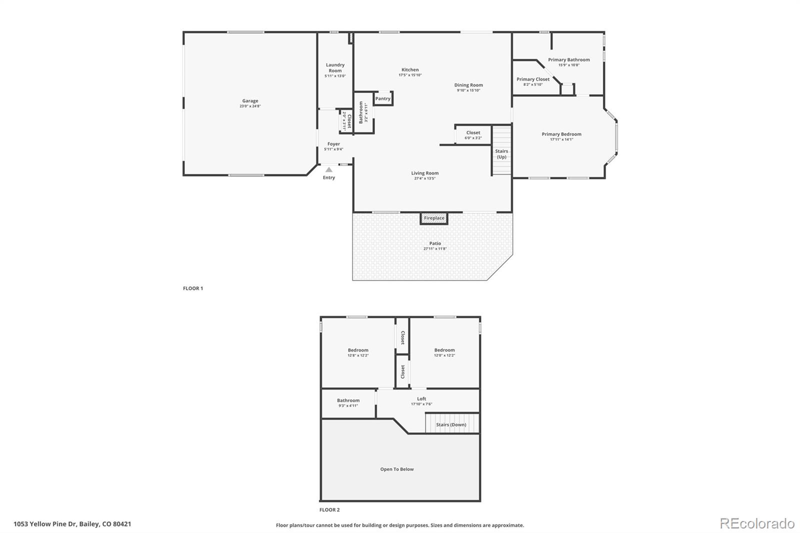1053 Yellow Pine Dr, Bailey, CO 80421
